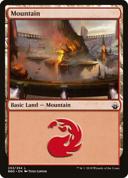 Mountain (BBD-253) - Battlebond Foil
