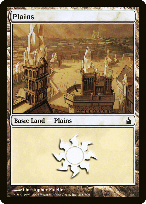 Plains (288) (RAV-288) - Ravnica: City of Guilds