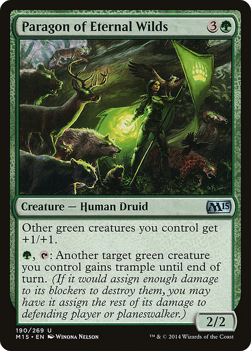 Paragon of Eternal Wilds (M15-190) - Magic 2015