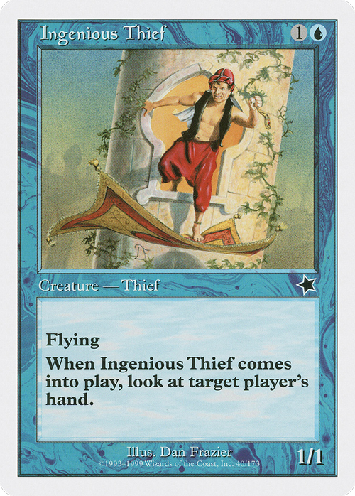 Ingenious Thief (S99-040) - Starter 1999