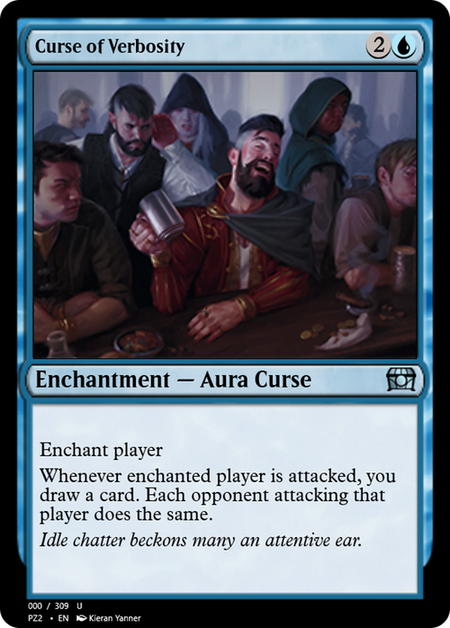 Curse of Verbosity (PZ2-65767) - Treasure Chest Foil