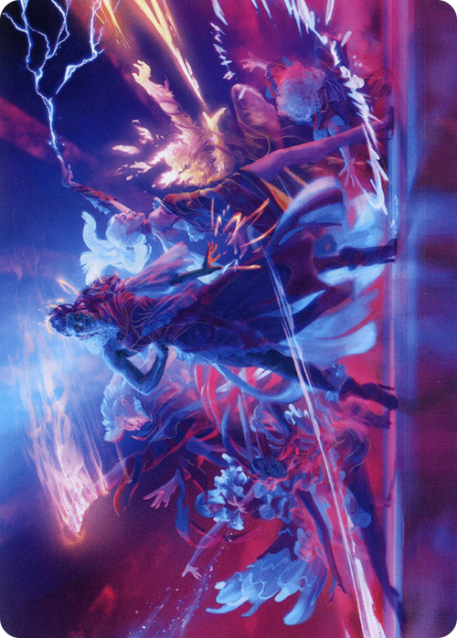 Prismari Command // Prismari Command (ASTX-035) - Strixhaven Art Series (Borderless)