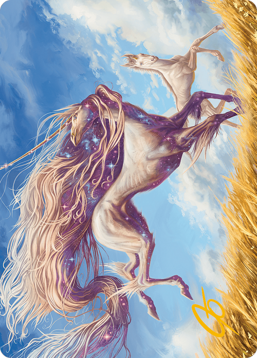 Nyxborn Unicorn // Nyxborn Unicorn (AMH3-001) - Modern Horizons 3 Art Series (Borderless)