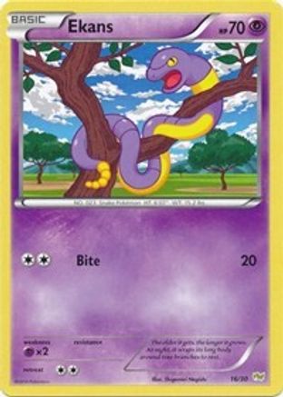 Ekans  XY Trainer Kit Sylveon & Noivern - Common