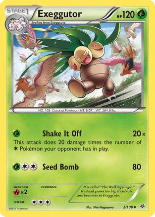 Exeggutor 002  XY  Roaring Skies - Uncommon
