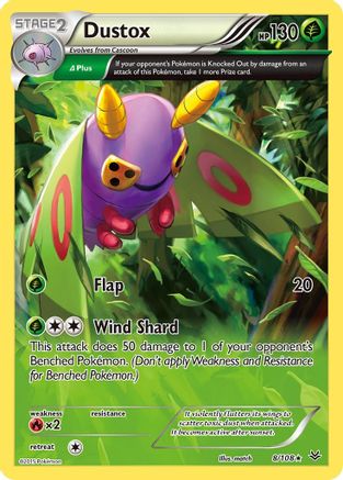 Dustox (8 Delta) (8 Delta) 008  XY  Roaring Skies - Rare