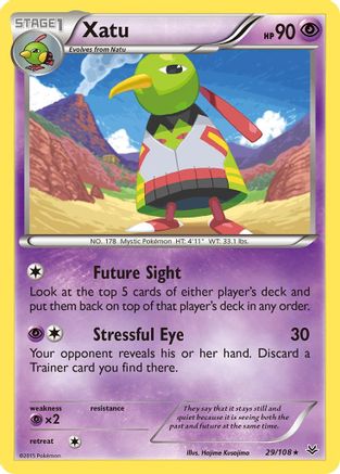 Xatu/108  XY  Roaring Skies - Rare