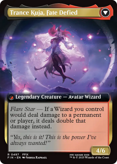 Kuja, Genome Sorcerer (Extended Art) (FIN-497) - FINAL FANTASY: (Extended Art) Foil