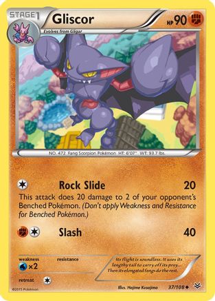 Gliscor  XY  Roaring Skies - Uncommon