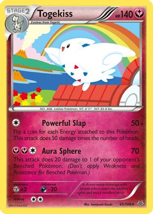 Togekiss (45) (45) 045/108  XY  Roaring Skies - Rare