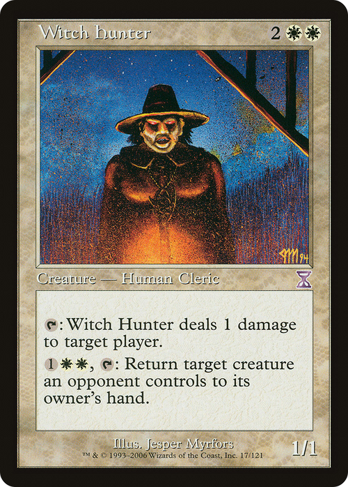 Witch Hunter (TSB-017) - Time Spiral Timeshifted