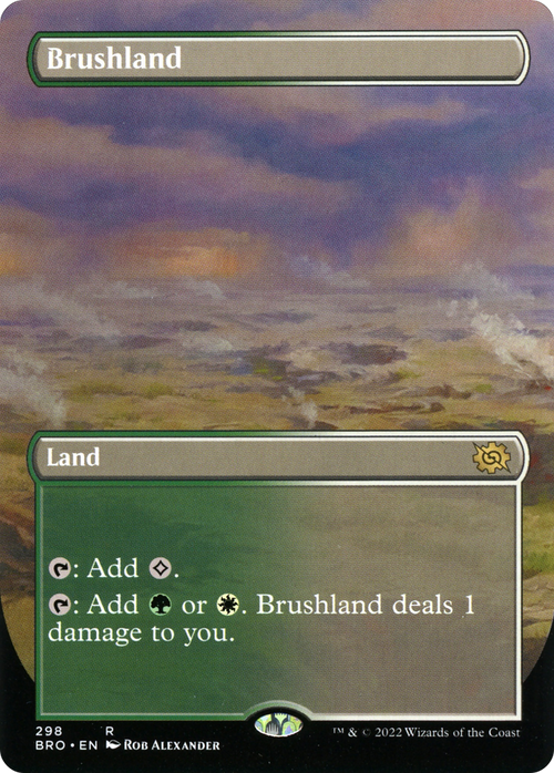 Brushland (Borderless) (BRO-298) - The Brothers' War