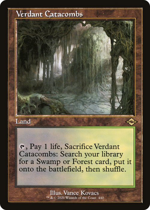 Verdant Catacombs (Retro Frame) (MH2-440) - Modern Horizons 2 Foil