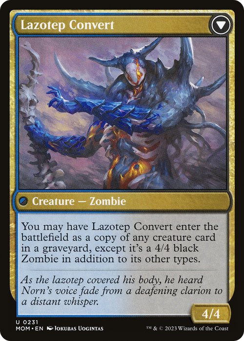Invasion of Amonkhet (MOM-231) - March of the Machine Foil
