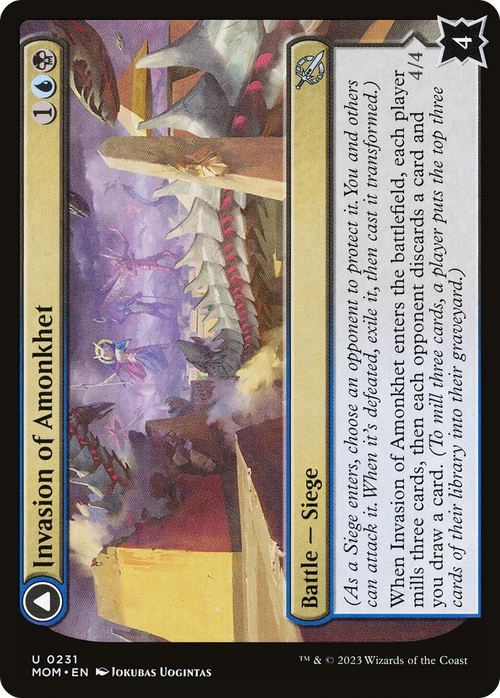 Invasion of Amonkhet (MOM-231) - March of the Machine Foil