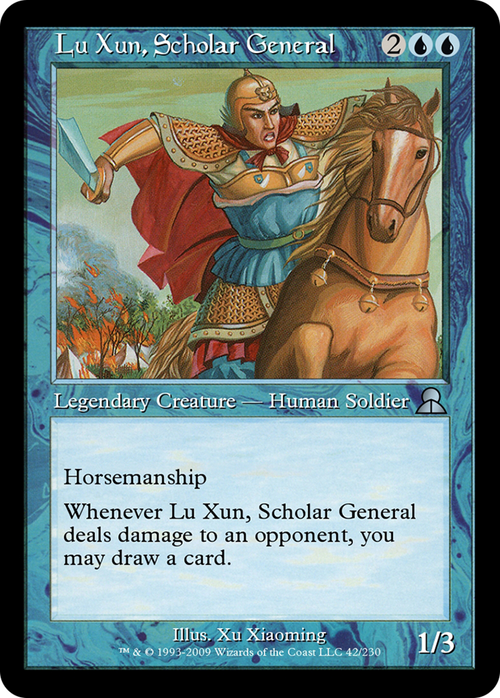 Lu Xun, Scholar General (ME3-042) - Masters Edition III