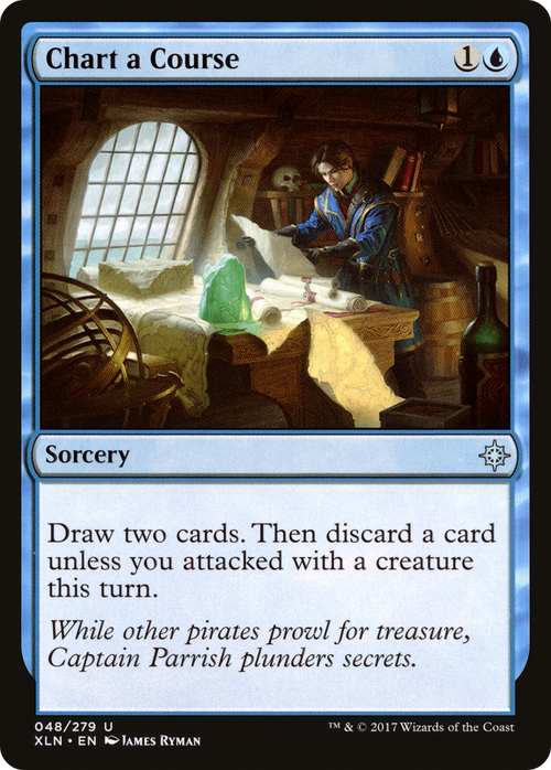 Chart a Course (XLN-048) - Ixalan Foil