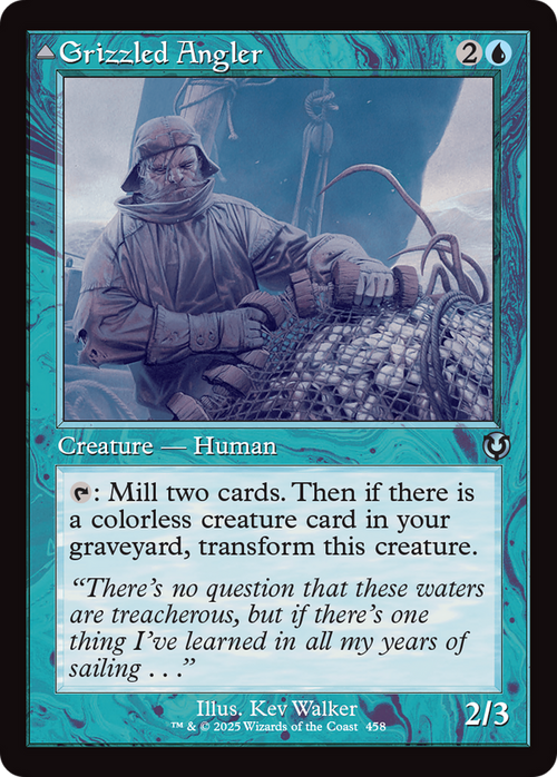 Grizzled Angler (Retro Frame) (INR-458) - Innistrad Remastered