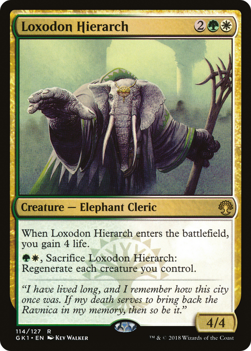 Loxodon Hierarch (GR1-114) - GRN Guild Kit