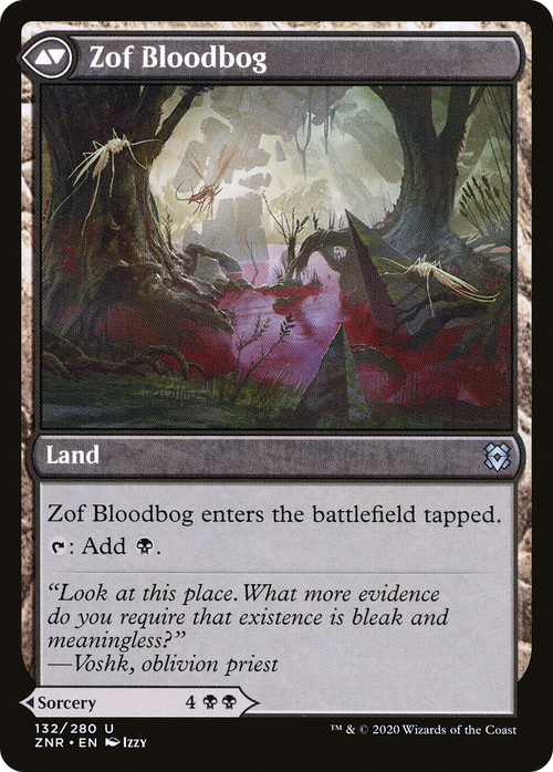 Zof Consumption (ZNR-132) - Zendikar Rising Foil