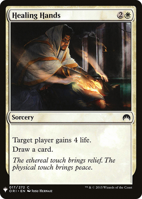 Healing Hands (LIST-ORI-17) - The List
