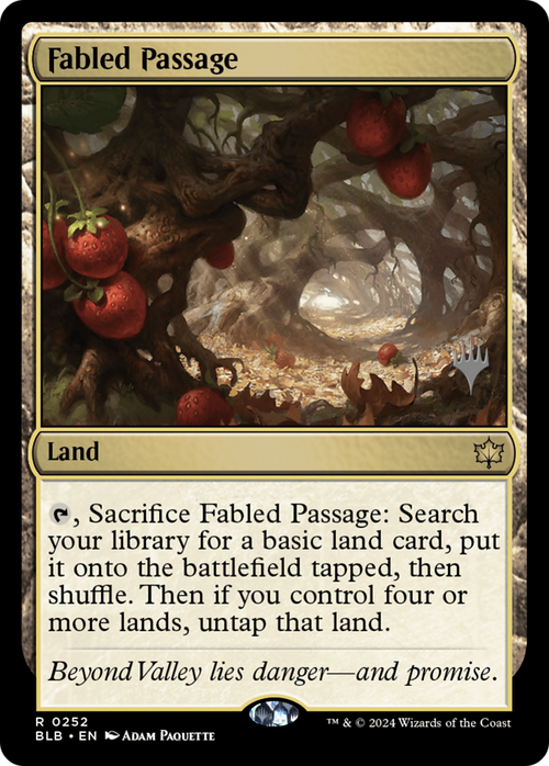Fabled Passage (PPBLB-252) - Bloomburrow Promos