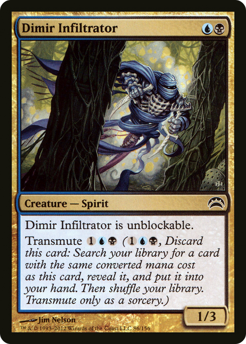 Dimir Infiltrator (PC2-086) - Planechase 2012 Foil