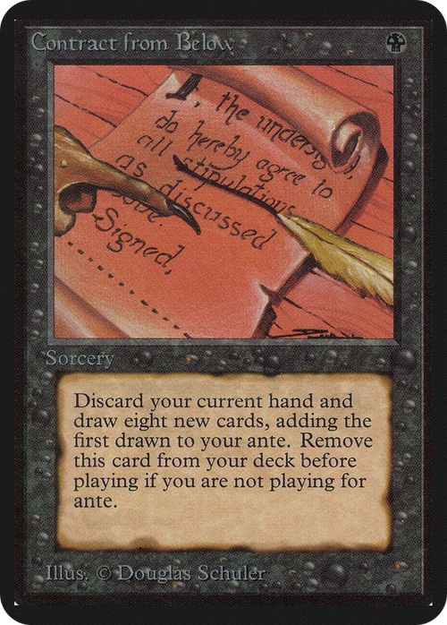 Contract from Below (LEA-) - Limited Edition Alpha