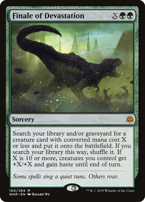 Finale of Devastation (WAR-160) - War of the Spark Foil
