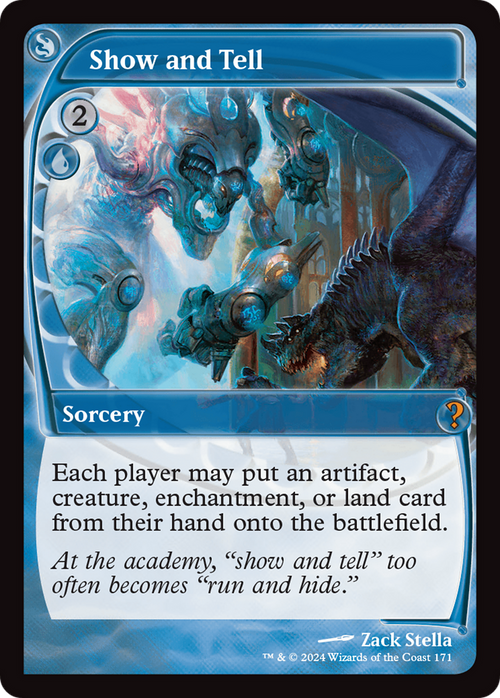 Show and Tell (Future Sight) (MB2-171) - Mystery Booster 2 Foil