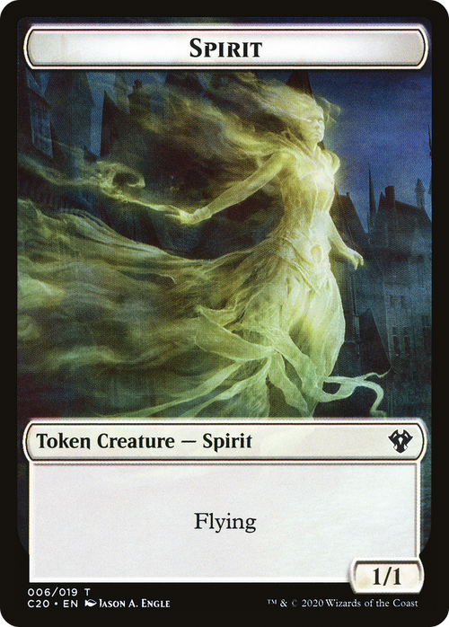 Spirit (TC20-006) - Commander 2020 Tokens