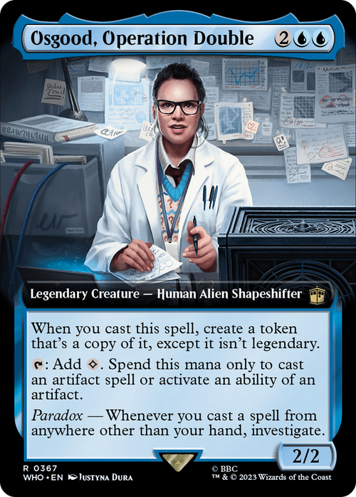 Osgood, Operation Double (Extended Art) (WHO-367) - Doctor Who: (Extended Art) Foil