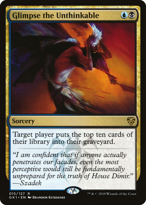 Glimpse the Unthinkable (GR1-015) - GRN Guild Kit