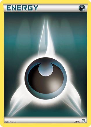 Darkness Energy (#22)  BW Trainer Kit Excadrill & Zoroark - Common