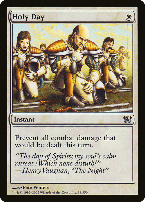 Holy Day (9ED-018) - 9th Edition Foil