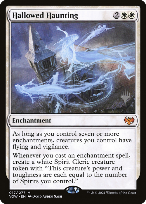 Hallowed Haunting (PPBRO-017) - Innistrad: Crimson Vow Promos Foil