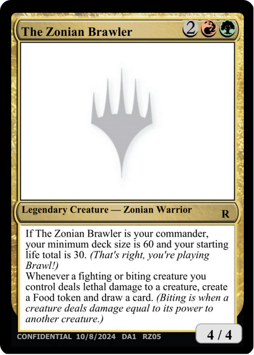 The Zonian Brawler (UNK-RZ05G) - Unknown Event