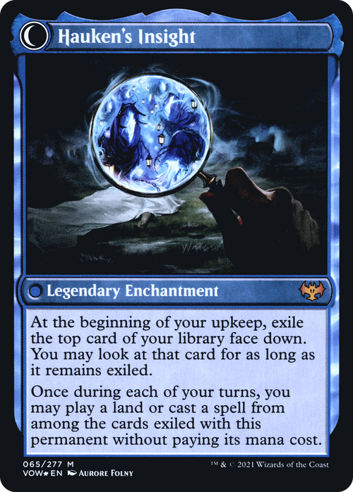 Jacob Hauken, Inspector (PRE-065) - Innistrad: Crimson Vow Promos: (Double Faced Transform) Foil