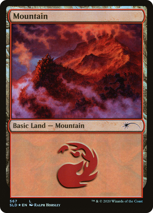 Mountain (567) (SLD-567) - Secret Lair Drop Foil
