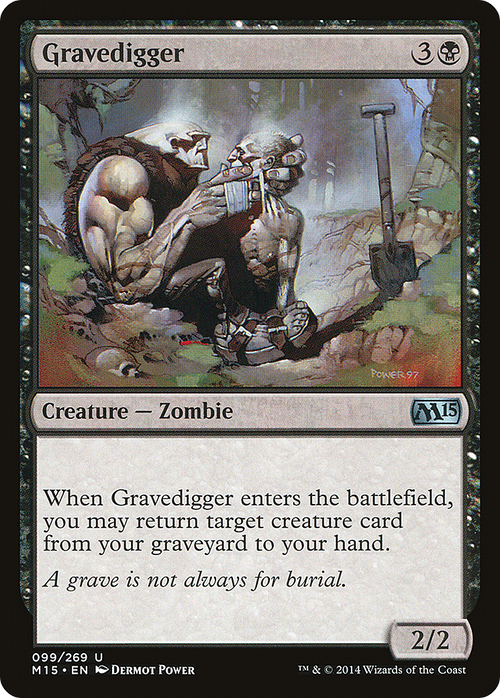 Gravedigger (M15-099) - Magic 2015