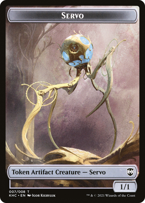 Servo (TKHC-007) - Kaldheim Commander Tokens