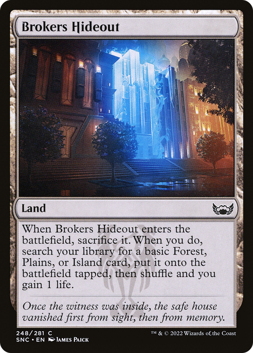 Brokers Hideout (SNC-248) - Streets of New Capenna