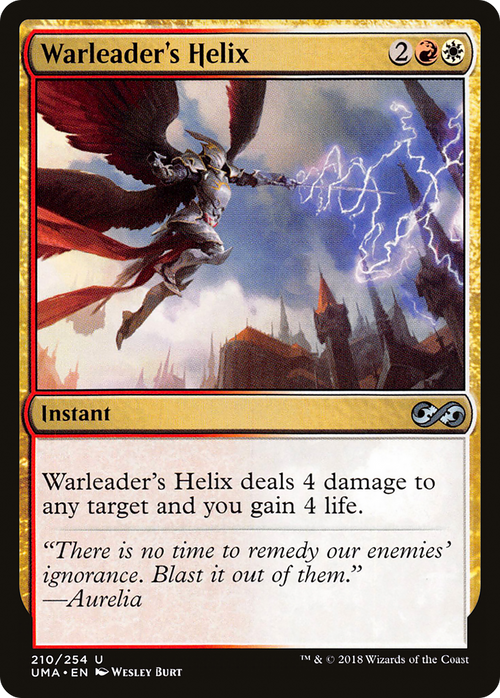 Warleader's Helix (UMA-210) - Ultimate Masters Foil