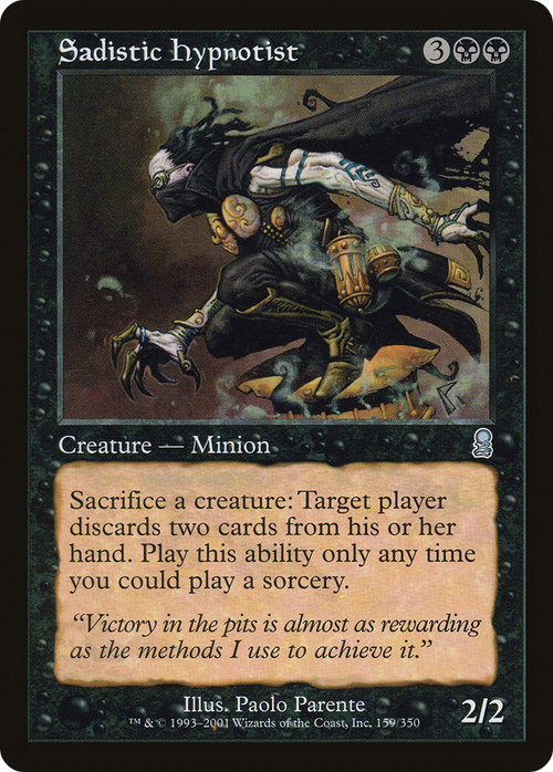 Sadistic Hypnotist (ODY-159) - Odyssey Foil