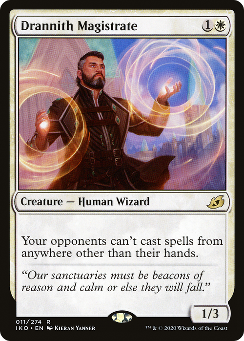Drannith Magistrate (IKO-011) - Ikoria: Lair of Behemoths Foil