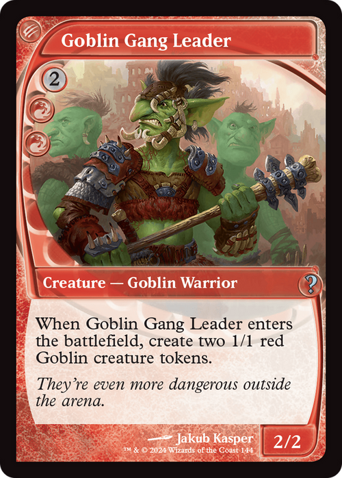 Goblin Gang Leader (Future Sight) (MB2-144) - Mystery Booster 2