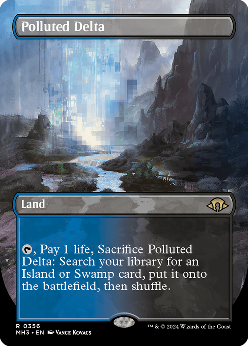 Polluted Delta (Borderless) (MH3-356) - Modern Horizons 3