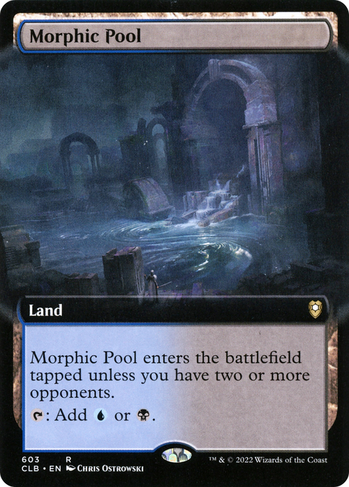 Morphic Pool (Extended Art) (CLB-603) - Commander Legends: Battle for Baldur's Gate: (Extended Art)