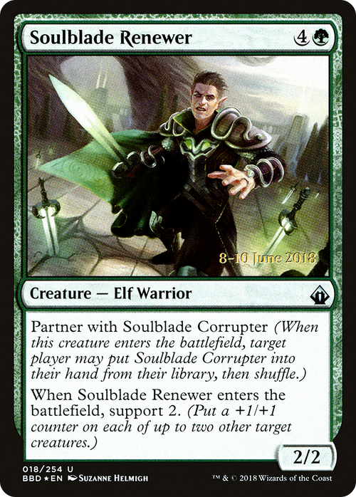 Soulblade Renewer (LARP-18S) - Battlebond Promos Foil