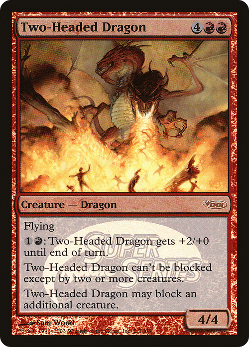 Two-Headed Dragon (Junior Super Series) (JSS-002) - Junior Super Series Foil